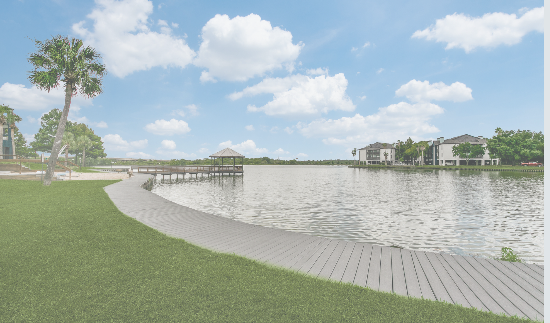 a rendering of a waterfront home with a dock and water at The Pearce on  Lake
